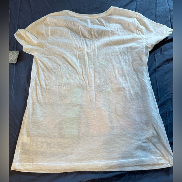 Cinderella Step Sisters Glass Slipper V-neck Tee Shirt. Size XS. NWT. - Picture 5 of 5